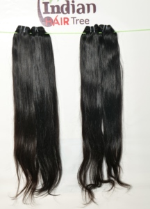 ผมมนุษย์ดิบแบบไม่ผ่านกระบวนการ มัดเป็นช่อ ผมตรง ดูเป็นธรรมชาติ จัดเรียงเกล็ดผมอย่างดี สีดำแบบอินเดีย สำหรับผู้หญิง ผมบริสุทธิ์จากผู้ขายโดยตรง สำหรับต่อผม - Product Image 2