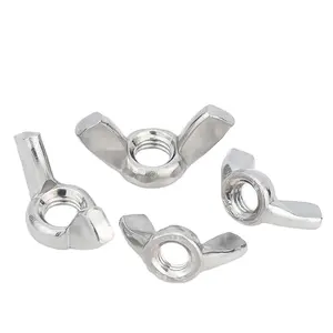 Thép Không Gỉ 300/316 Series Wing Nuts DIN316 Với Mạ Kẽm