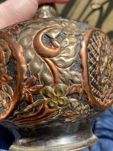 Jarrón de Flores de Cobre Indio Hecho a Mano de Primera Calidad, Maceta para Restaurante, Decoración del Hogar, Cocina, Artículos de Regalo - Product Image 5