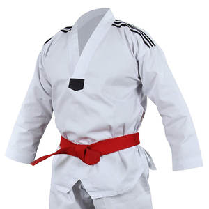 2024New Durable Transpirable Blanco Sparring Uniforme Taekwondo Uniforme Lucha Desgaste Artes Marciales Taekwondo Traje - Product Image 3