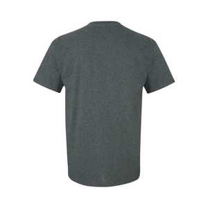 T-shirt Hip Hop Homme Personnalisé Premium 100% Coton Style Uni Imprimé Avant et Arrière Logo Professionnel Photo Personnalisée Rapide - Product Image 2