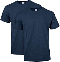 T-shirt unisexe en coton/fibre de bambou, coupe classique, respirant, écologique, séchage rapide, logo personnalisé sur le devant