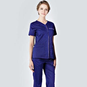 Nuevo diseño de secado rápido con logotipo personalizado, uniformes de hospital, uniforme de enfermera dental, traje de mujer, conjunto de uniforme - Product Image 6