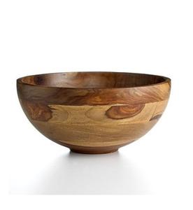 Design avantageux pour hôtel, bol à décor de table, bol de service en bois de première qualité au prix le plus bas - Product Image 1