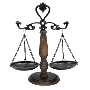 Báscula de latón antiguo de fábrica, báscula de la justicia, báscula de la ley, decoración náutica, báscula de latón decorativa - Product Image 1