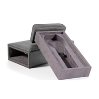 Étui à montre en cuir personnalisé avec logo JP8B01 18cm X 8.6cm X 4.3cm, service OEM/ODM disponible, couleur personnalisée, rangement rapide pour montres