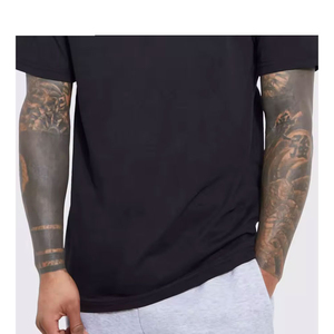 เสื้อยืดผู้ชายแขนสั้นผ้าแคนวาสผสมคอตตอนโพลีเอสเตอร์คุณภาพสูงระบายอากาศได้ดี สไตล์ลำลอง ขายส่ง มีไซส์ใหญ่สำหรับผู้ชาย ใส่ได้ทุกฤดู - Product Image 5