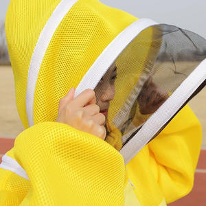 Combinaison d'apiculture intégrale anti-piqûre avec gants et voile à glissière Combinaison de travail respirante antistatique - Product Image 5