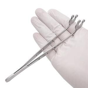 Pinza de Sutura Quirúrgica Dental de Acero Inoxidable, Agarre Ergonómico, 3 Posiciones de Mandíbula, Punta de Orificio Simple/Doble, Herramienta de Precisión para - Product Image 1