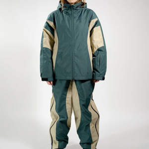 ชุดแจ็คเก็ตและกางเกงวินด์เบรกเกอร์แบบมีฮู้ดกันน้ำ คุณภาพสูง ปี 2026 สำหรับทุกเพศ  รับสกรีนโลโก้  ชุดลำลองสำหรับฤดูหนาว - Product Image 5