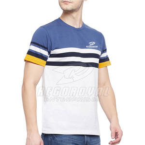 T-shirt en coton décontracté à manches courtes à la mode d'été en stock neuf à vendre - Product Image 2