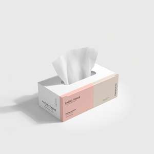 Boîtes d'emballage personnalisées OEM pour mouchoirs en papier 3 plis avec service de marque privée pour la vente au détail en supermarché et l'exportation internationale - Product Image 1