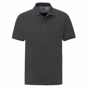 Polo para hombre, camiseta con logotipo bordado personalizado, transpirable, liso, manga corta, de talla grande, informal, para hombre - Product Image 1