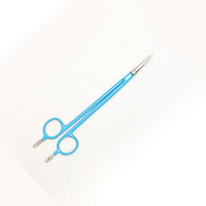 STEVENS BIPOJET Ciseaux de dissection bipolaires courbés bipolaires 140 mm 5.12 "Ciseaux bipolaires isolés à pointe de ténotomie pour la chirurgie - Product Image 2