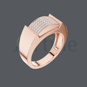 Vision Jewellery 14K Premium Gift Box Included <b>Men</b> <b>Ring</b> Set - Product Image 1