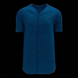 Camiseta de Béisbol Ligera Premium con Cuello en V y Cierre de Botones, Tejido Transpirable que Absorbe la Humedad para Deportes de Equipo - Product Image 3