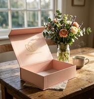 Premium Fabrikpreis Starre Karton-Magnetbox mit Goldfolienprägung Verpackungsbox für Luxus-Duftkerzen-Spa-Set