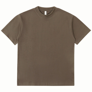 พรีเมี่ยมผู้ชายฮิปฮอปเสื้อยืด 300gsm ผ้าฝ้ายหนาฤดูร้อนหน้าจอพิมพ์เสื้อยืดออกแบบที่กําหนดเอง - Product Image 2