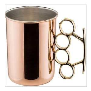 Best Quality Cocktail <b>Cup</b> Stainless Steel <b>Copper</b> Plain Simple Design Mug Coffee <b>Cup</b> - Product Image 4