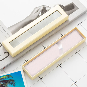 Cajas de Regalo de Cartón para <span class=keywords><strong>Bolígrafos</strong></span> <span class=keywords><strong>con</strong></span> Logotipo Personalizado al por Mayor, <span class=keywords><strong>con</strong></span> Tapa Transparente y <span class=keywords><strong>Estuche</strong></span> Metálico para <span class=keywords><strong>Bolígrafos</strong></span> - Product Image 4