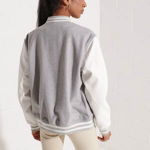 Chaqueta con letras para mujer, nueva moda 2025, diseño más vendido con relleno de algodón y forro de lana, Chaqueta de punto transpirable - Product Image 3