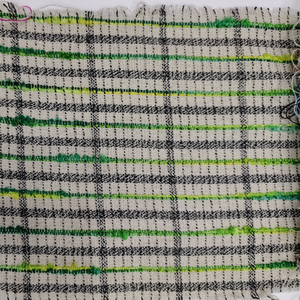 Nuevo 2025 Ecológico 42 ''Khadi Tela Hilo Teñido Khadi Tela Ropa Tela Textil para el hogar Tela de algodón - Product Image 3