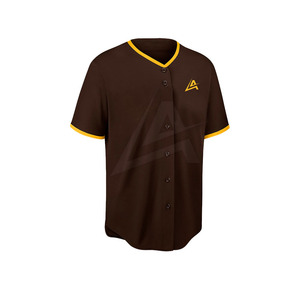 New Arrival Sports Wear 100% Polyester Fabric Baseball Uniform Best Price Baseball Uniform <b>for</b> <b>Sale</b> - Product Image 2