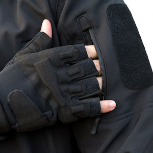 Veste de pêche zippée d'hiver pour hommes personnalisée coupe-vent et imperméable Protection UPF 50 conception respirante pour les sports de plein air - Product Image 4