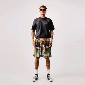 Ensemble polo et short de luxe pour hommes 100% toile de coton imperméable séchage rapide été décontracté de haute qualité sur mesure - Product Image 6