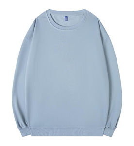 Sweat-shirt de sport décontracté pour homme, collection automne-hiver, coupe ample, avec logo personnalisé, lettres 3D gaufrées, 100 % coton - Product Image 1