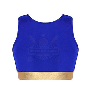 ชุดเครื่องแบบฝึกซ้อมเชียร์ลีดเดอร์ของผู้หญิงผ้าโพลีเอสเตอร์แบบแห้งเร็วระบายอากาศได้ดีดีไซน์ล่าสุด - Product Image 5