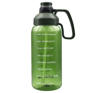 Botella de agua con pajita extraíble, libre de BPA, a prueba de goteo, ideal para gimnasio, fitness, camping, deportes al aire libre, uso diario - Product Image 2