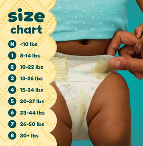 Los Mejores Pañales Pampers Swaddlers - Talla 3, 168 Unidades, Pañales Desechables para Bebé, Protección Contra Fugas, Suaves, Transpirables, Absorbentes, Diseño Impreso - Product Image 2