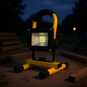 Proyector LED Recargable de 20W con Soporte, Luz de Trabajo - Product Image 3