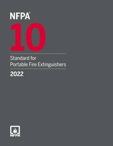 NFPA 10: มาตรฐานสำหรับ2022ดับเพลิงแบบพกพา | คู่มือการปฏิบัติตามข้อกำหนดด้านความปลอดภัยจากอัคคีภัยฉบับสมบูรณ์ (ขายส่ง) - Product Image 2
