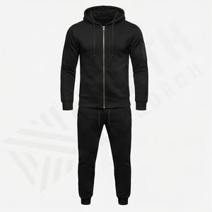 Ensemble de survêtements pour hommes, élégant, entièrement personnalisable, de haute qualité, vêtements décontractés, prix de gros, vêtements de sport, de gym et de fitness - Product Image 1