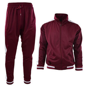 ชุดวอร์มสำหรับผู้ชายชุดวิ่งจ๊อกกิ้งผ้าฟลีซแบบเรียบมีซิปติดโลโก้2024 - Product Image 5