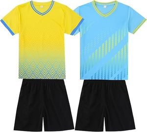 Logotipo personalizado, diseño personalizado, uniformes de fútbol con estilo, sin mangas, 100% poliéster, secado rápido, transpirable, Color personalizado para Unisex - Product Image 4