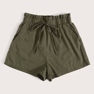 Shorts de Mujer de Alta Calidad, los Más Vendidos, Bajo MOQ, Hechos a Medida, Ropa Casual, Shorts de Algodón de la Mejor Calidad para Mujer - Product Image 1
