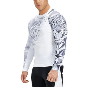 Camisetas Rash Guard Sublimadas Personalizadas en Oferta para Jiu Jitsu Kimono UPF50+ Transpirables Ecológicas de la Mejor Calidad - Product Image 2