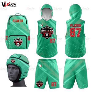 Uniformes sublimados de fútbol americano 7v7 personalizados de alta calidad, compresión, transpirable, antibacteriano, de secado rápido, personalizados - Product Image 5
