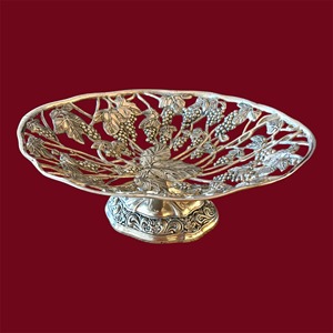 Bol décoratif en forme de raisin pour centre de table, présentoir à fruits, décoration élégante pour la maison, cadeau idéal pour les êtres chers, en provenance d'Inde - Product Image 1