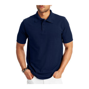 Polo de Trabajo Informal de Negocios, Polo de Manga Corta para Hombre de Alta Calidad |   Tela de Algodón Suave con Logotipo Personalizado - Product Image 1