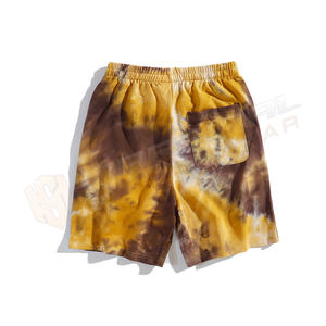 Pantalones cortos deportivos informales personalizados para hombre, colores brillantes, algodón y poliéster, elásticos, sublimados, patrón sólido, pantalones cortos de sudor - Product Image 6