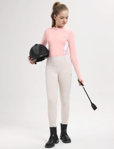 Sports d'équitation Chemises équestres pour femmes Trous de pouce Chemises d'équitation à manches longues Séchage rapide Jodhpur & Culottes - Product Image 2