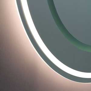 <b>LED</b> <b>Lighting</b> 180x80 Oval Bathroom <b>Mirror</b> - Product Image 5