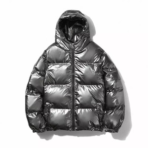 Streetwear décontracté pour hommes, vêtements d'extérieur à capuche personnalisés, chauds et épais, manteau d'hiver matelassé, doudoune rembourrée - Product Image 4