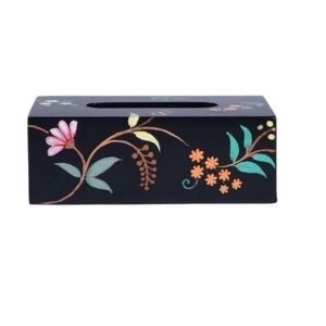 Porte-mouchoirs de table en métal de forme carrée, distributeur de papier absorbant, organisateur de serviettes pour restaurant et hôtel - Product Image 3