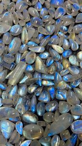 Natural Rainbow <b>Moonstone</b> Cabochon Handmade Gemstone Stone for Jewelry Making <b>Moonstone</b> Origin Bihar, India - Product Image 5
