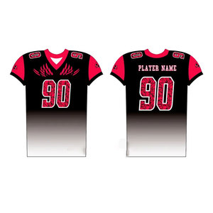 Conjuntos Completos de Uniformes de Fútbol Americano Talla Grande, Manga Corta, Color Personalizado, Diseños Personalizados, Spandex/Poliéster, Hecho en Pakistán - Product Image 6